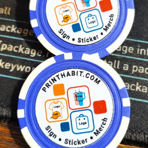 Custom Poker Chips - 11.5 /13 gram Clay Composite Casino Quality Poker Chips