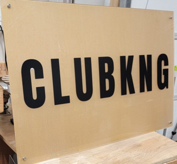 UV Printed Custom Acrylic Signage - Image 5