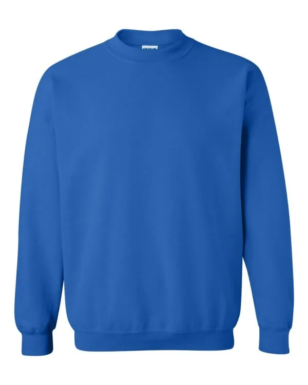 Custom Crewneck Sweatshirt – Gildan Heavy Blend 18000 (1-location DTF print included)
