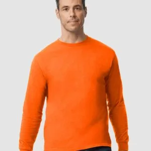 Custom DTF Long Sleeve T-Shirt – Gildan 5400 Heavy Cotton (DTF print included)
