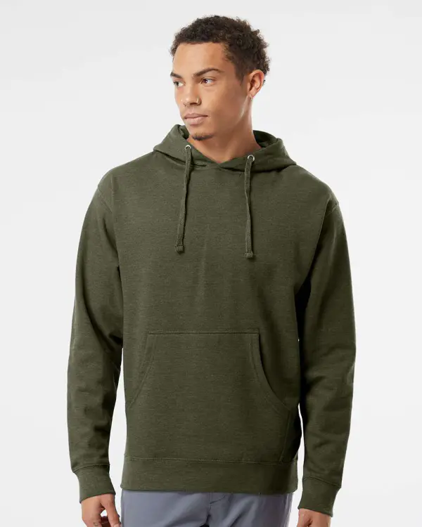 Independent Trading Midweight Hooded Sweatshirt - SS4500 (1-location DTF print included)
