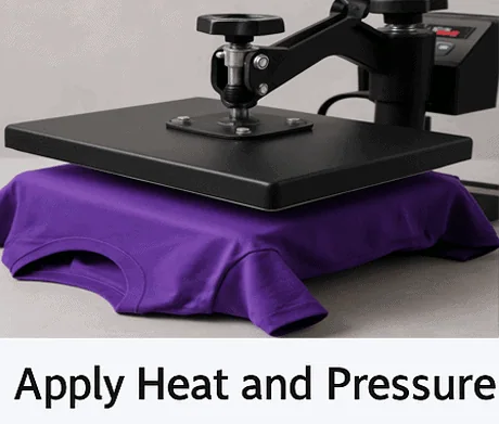 apply heat and pressure (1)